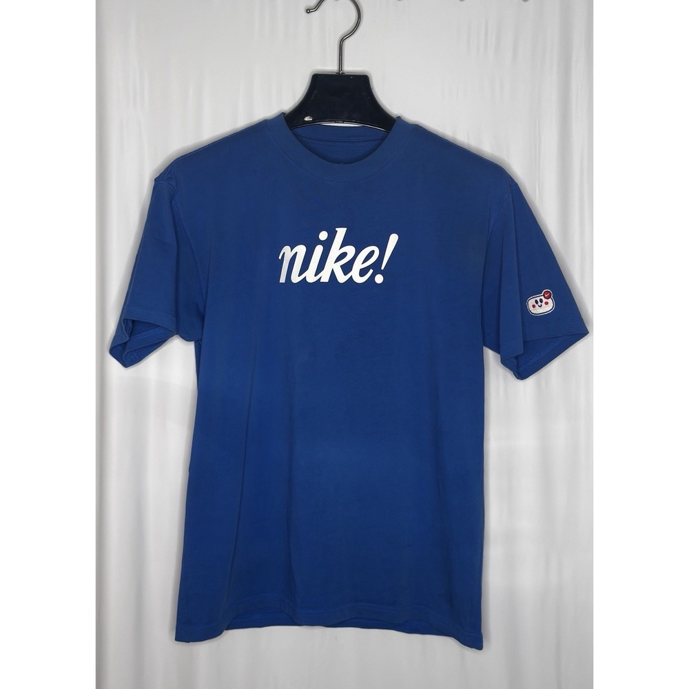 Size Small - Nike Airmoji Tee Blue